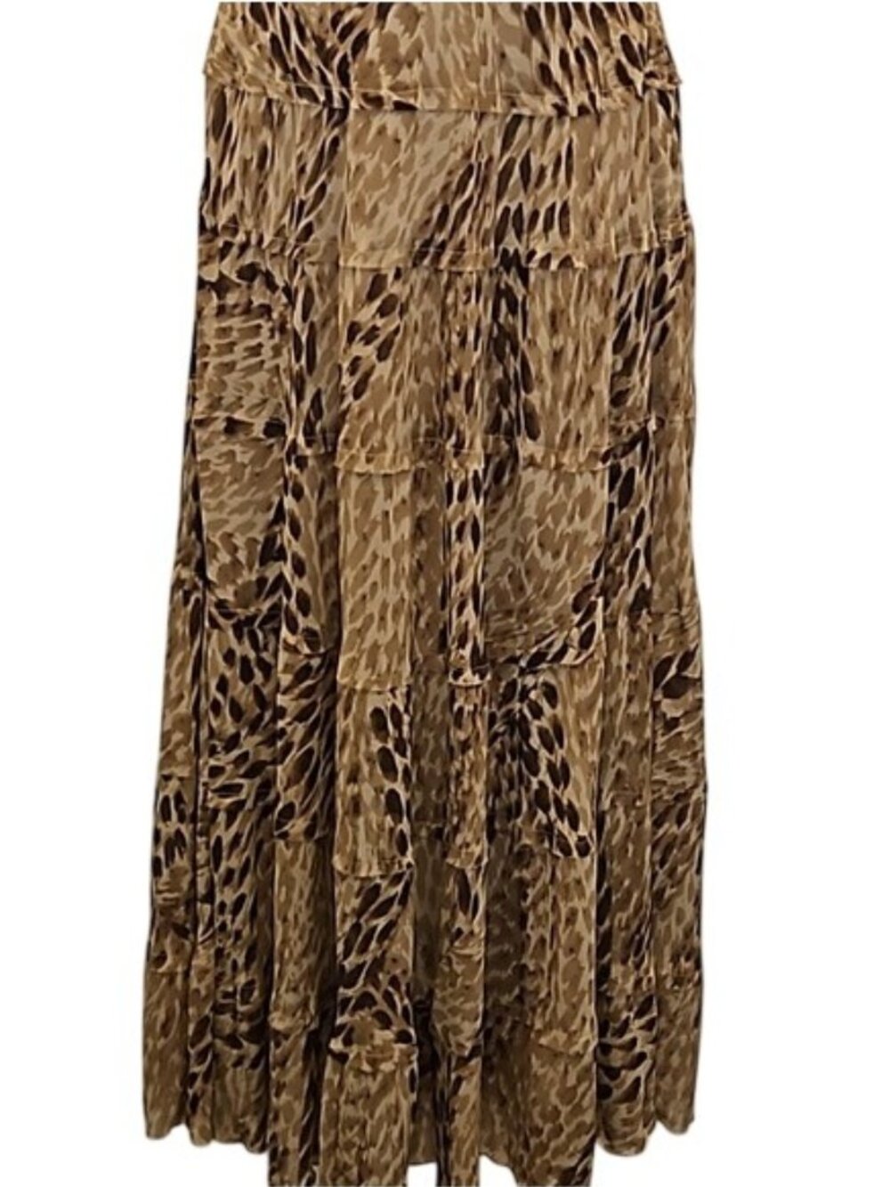 Jones Wear Dress Maxi Length Chiffon Style - Picture 3 of 10